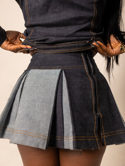 Unison K Denim Skirt